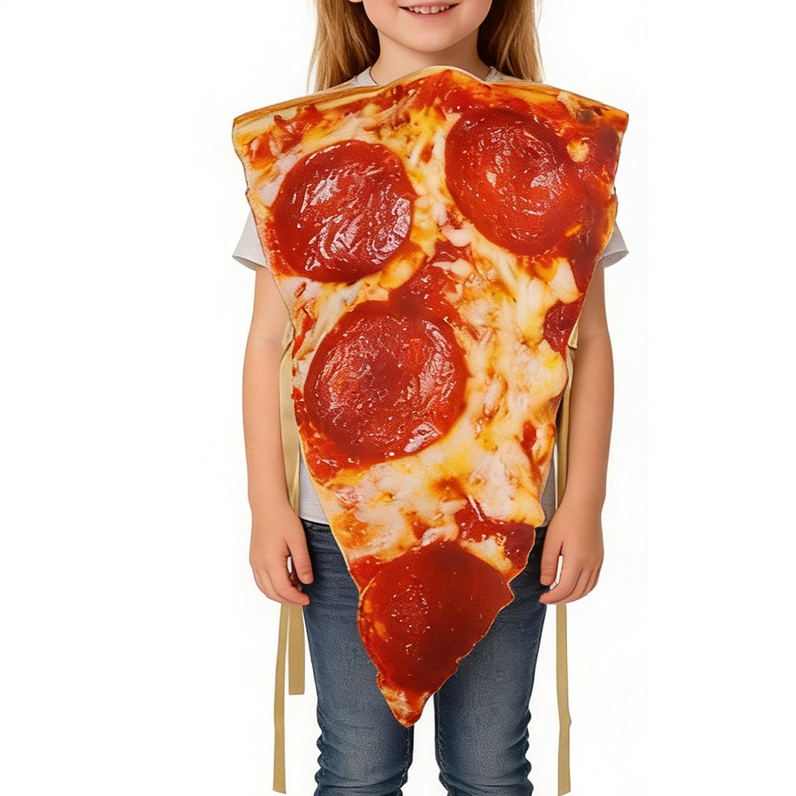 Anime Cosplay Couple - Kostium Pizza na Halloween Realistyczny strój