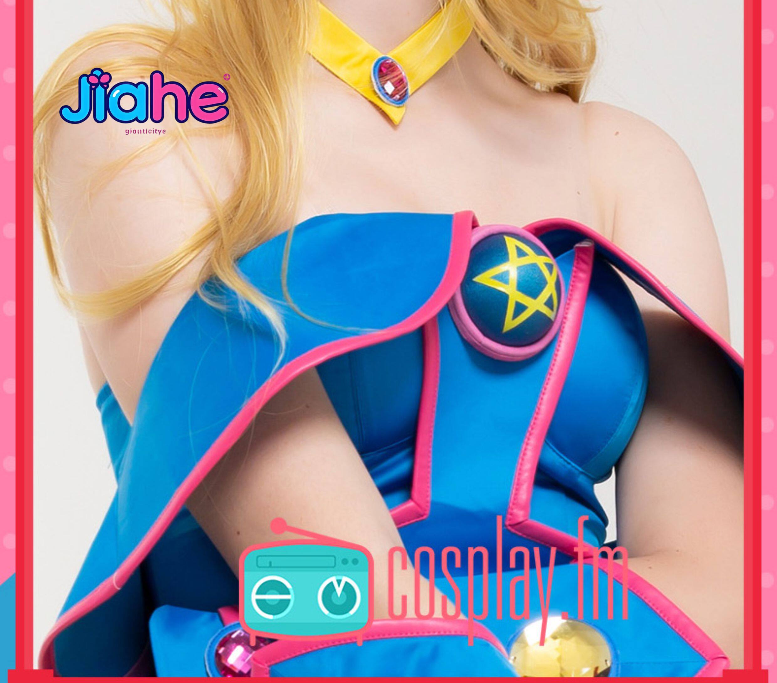 Anime Cosplay Jumpsuit - Kostium Cosplay Anime Yu-Gi-Oh! Ciemna Magiczka
