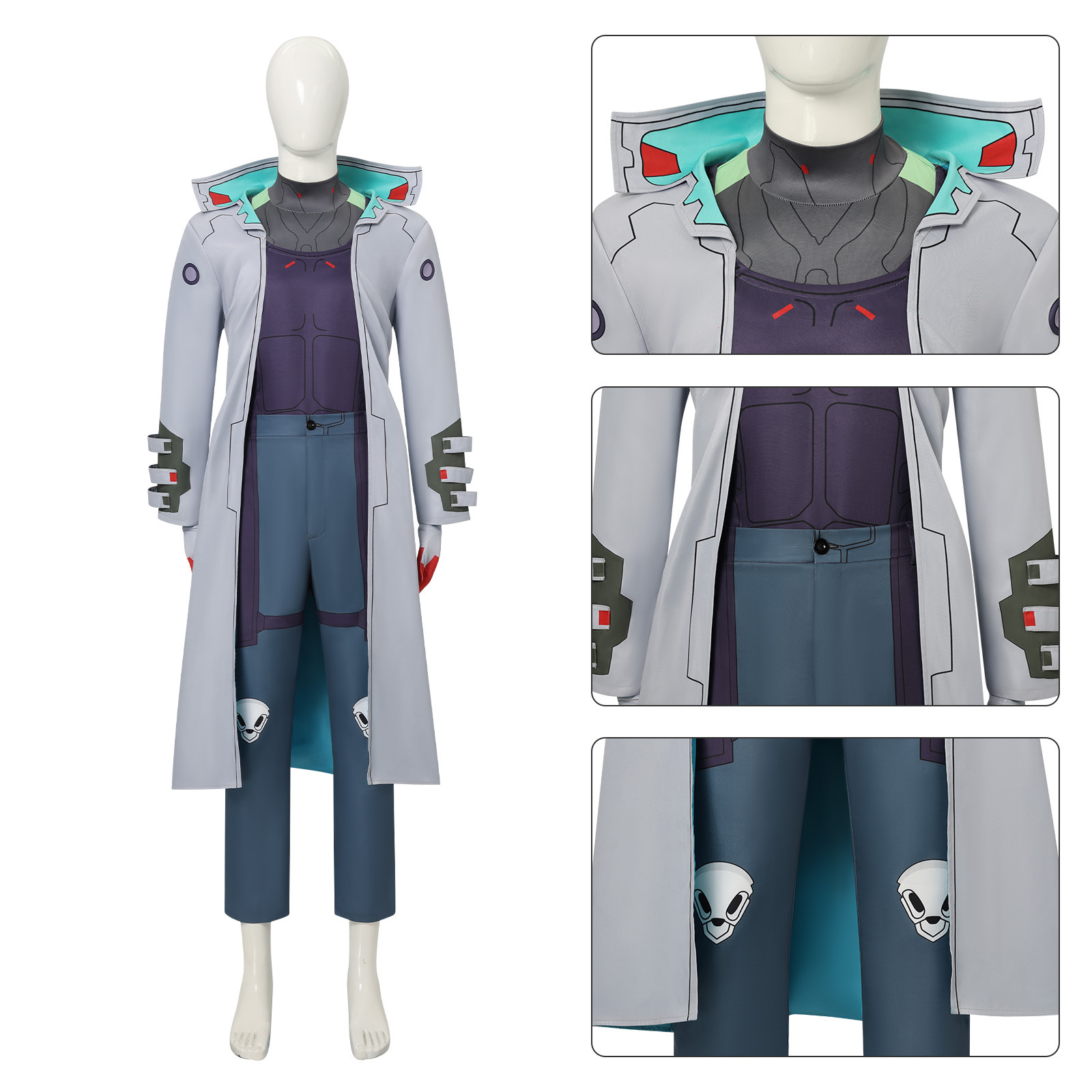 Kostium cosplay Talia Yang i W – Anime Cosplay Couple recenzja i cena