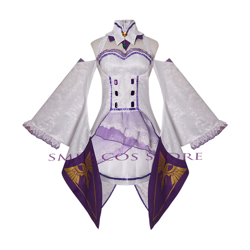 Emilia Cosplay Anime Re:Zero K – Anime Cosplay Ladies recenzja i cena