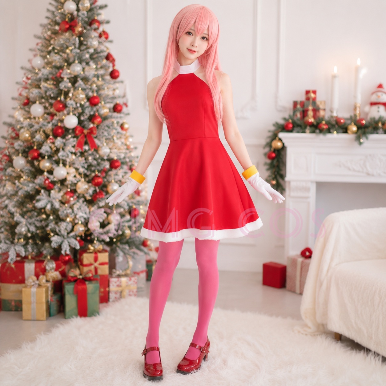 Kostium Cosplay Amy Rose dla d – Anime Cosplay Ladies recenzja i cena