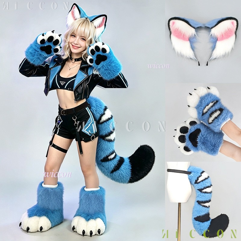 Derpyy Niebieski Zestaw Uszu i – Anime Cosplay Ladies recenzja i cena